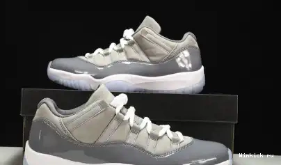 JORDAN 528895-003 OOL 11 GREY LOW AIR 0615